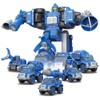 Drefirsa 5-in-1 Outer Space Transform Trucks Robot Toy, Robot Action