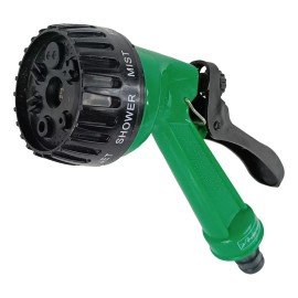 Lion Tools Pistola Para Jardín De Plastico 7 Funciones Regadera Regar