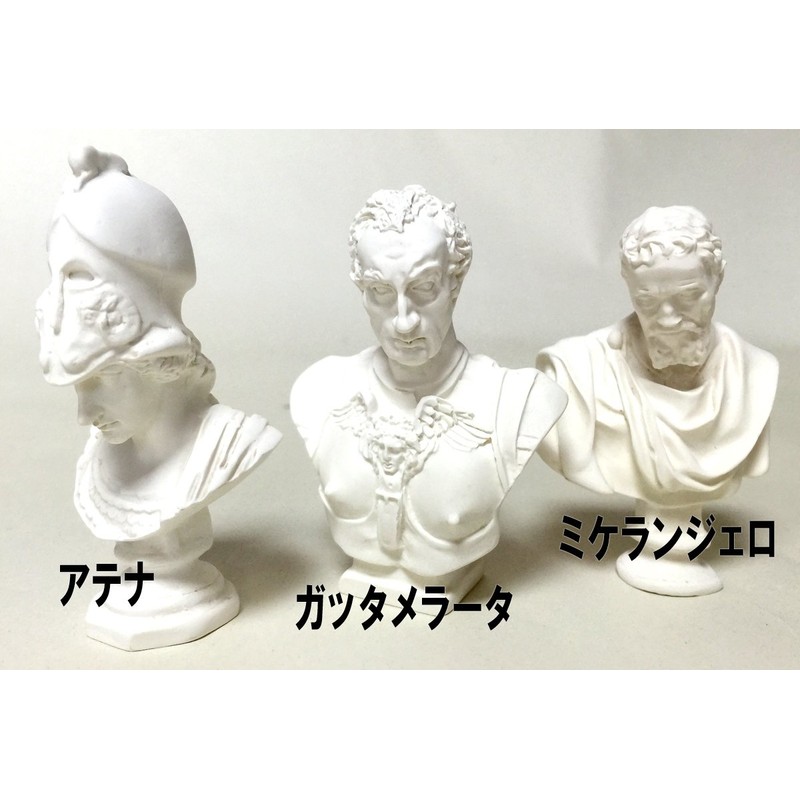 Plaster Statues Resin Miniature Plaster Statues Style 10 Piece Set