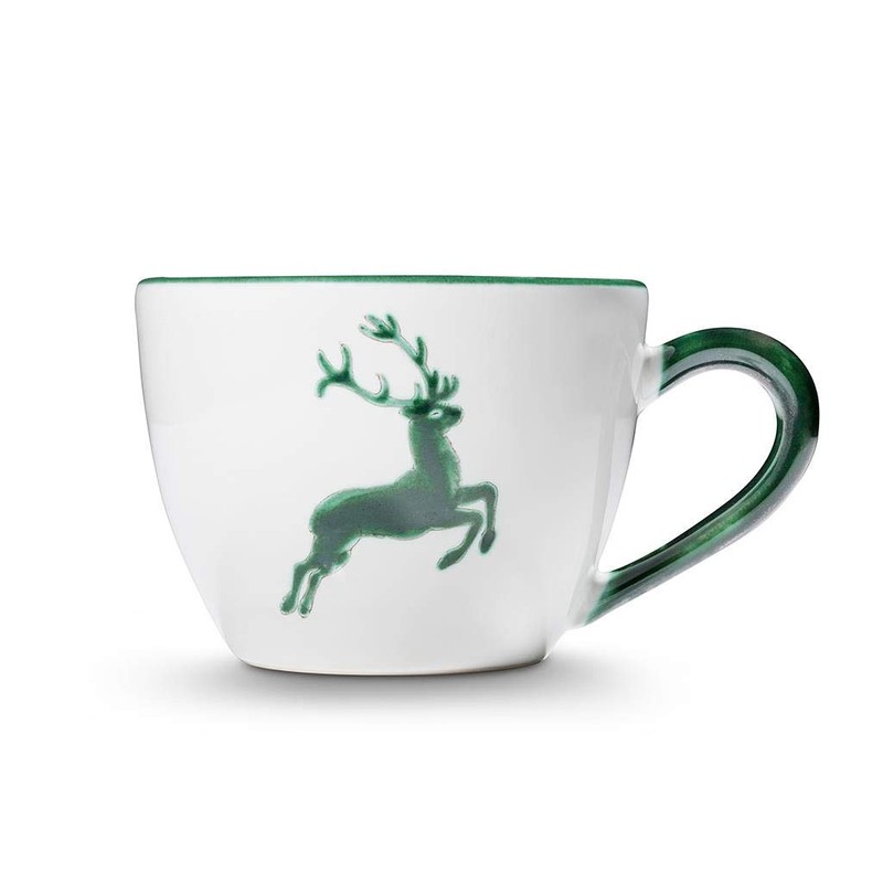 Gmundner Keramik 0324TTMA12 Teacup MA x ima, 0.4 l Green