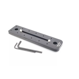 Hejnar Photo 6 inch Universal Rail with 2 QD socket. Arca Swiss type 4 RRS Kirk Wimberley