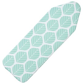 Seiritex - Funda extra ancha para tabla de planchar con acolchado, 18 x 54 pulgadas, reflectante de calor con cierres de gancho y bucle, acolchado grueso con bordes elásticos, cubierta de tabla de