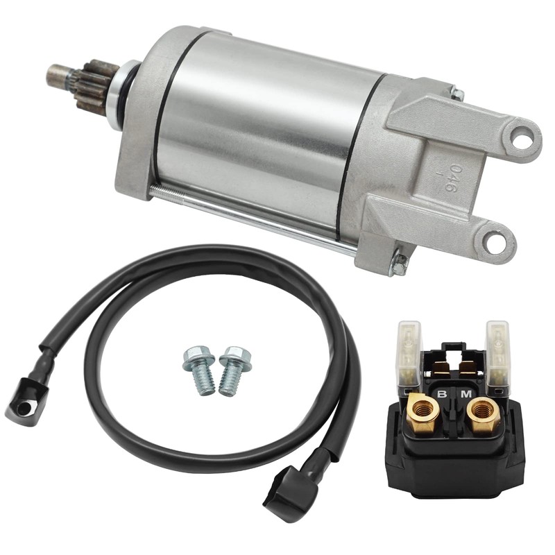 Starter Motor & Relay & Wire for Yamaha Raptor 660