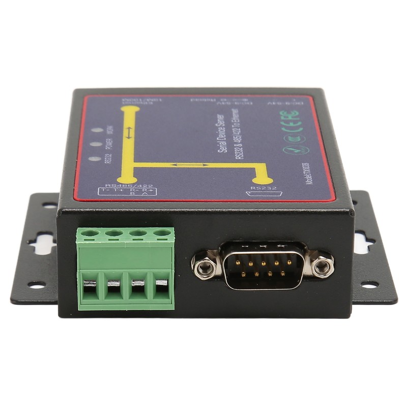 RS232 RS485 RS422 Serial to Ethernet Adapter 10M 100M RJ45