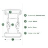 Ganzoo Set of 3 3/4 Inch Snap Fastener / Click