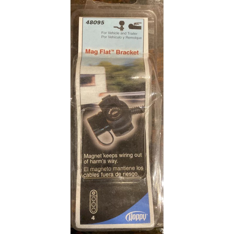Hopkins 48095 Magnet Trailer Wiring 4 Flat Plug Mag flat