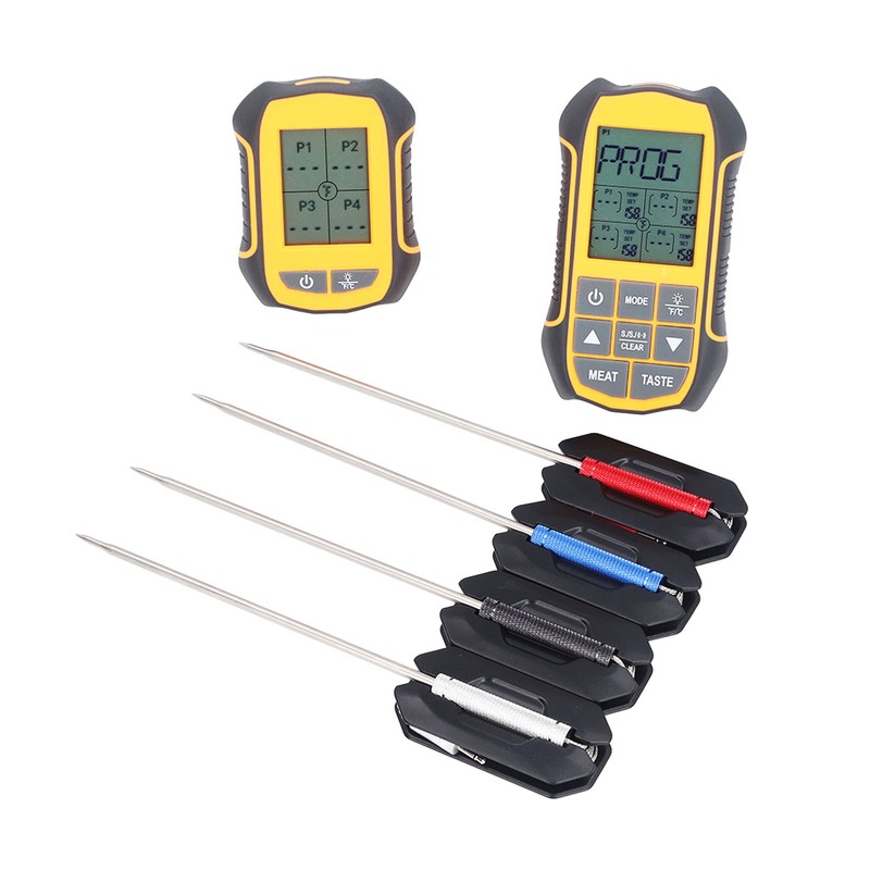 Digital Cooking BBQ Thermometer ABS Wireless Oven Food Smoker Thermometer
