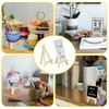 Pack of 8 Mini Easel, Picture Frame Display Easel, Wooden