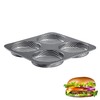 Westmark Burger 32702260 Baking Mould for 4 Burger Buns, Diameter