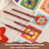 Coopay Crochet Hook Set, 1.0 mm, 1.25 mm, 1.5 mm,