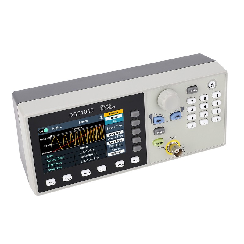 Single Signal Generator 60MHz Wide Amplitude and Frequency Range Arbitrary