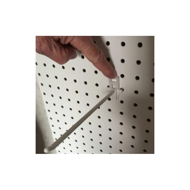 ProCraft Brand (250 Pack) 2 Inch Locking Black Plastic Pegboard