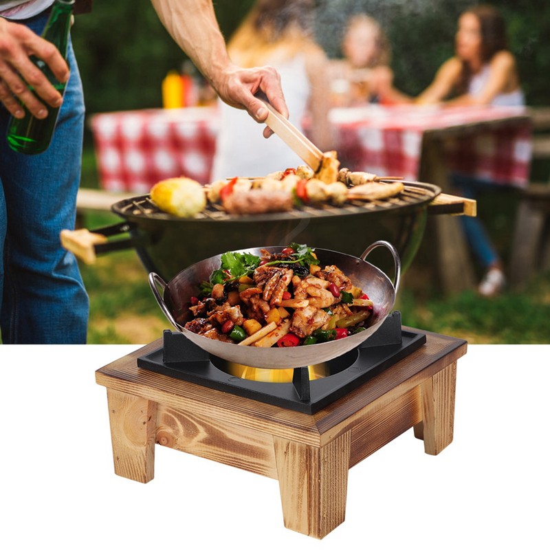 Portable Barbecue Alcohol Oven Stove Furnace Kitchenware Cooking Utensil for