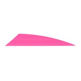 TAC Vanes 2.75" Driver Hybrid Vanes, Pink Vanes, Pack of 100, Vanes for Archery Bowhunting and Recreational Shooting