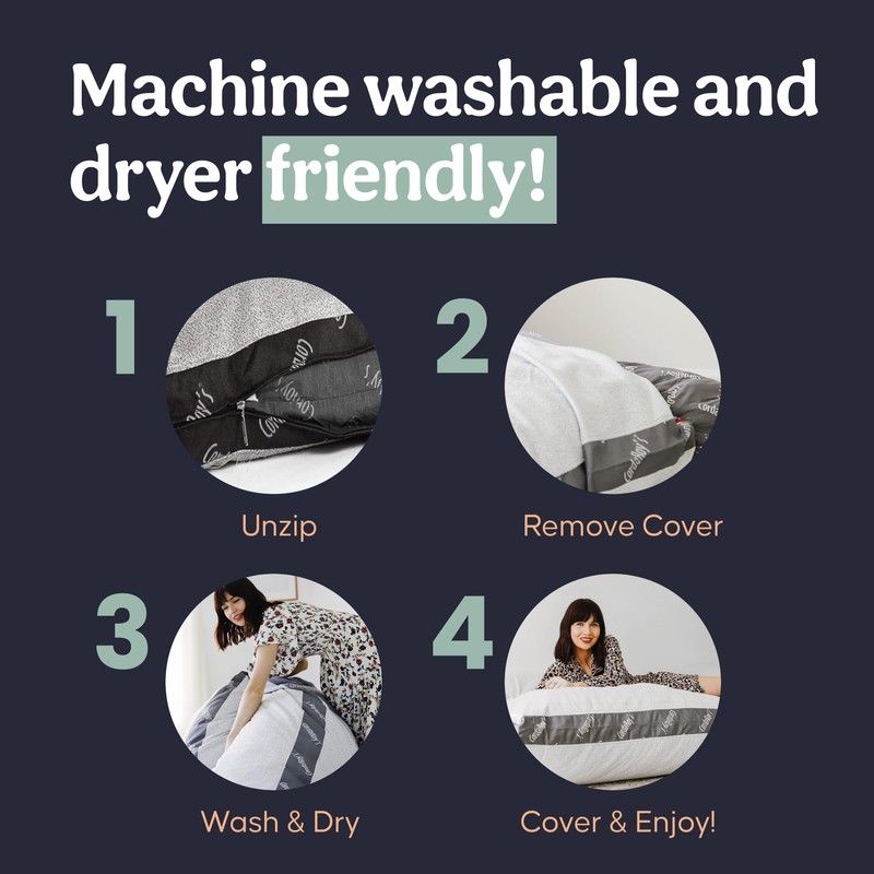 CordaRoy's Waterproof Bean Bag Protector - Removable Cover for Convertible