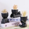 EMINGSKY 3 Pack Fake Plants Succulents Plants Artificial for Women,Office