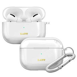 LAUT  Crystal X para AirPods Pro  Crystal Clear  Antiarañazos  Mosquetón Incluido, AirPods Pro, Cristal                                               