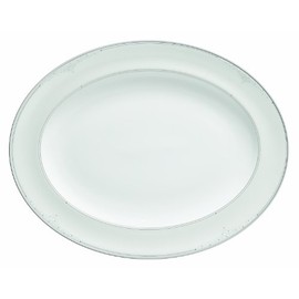 Monique Lhuillier for Royal Doulton Modern Love Oval Platter, 13-1/2-Inch