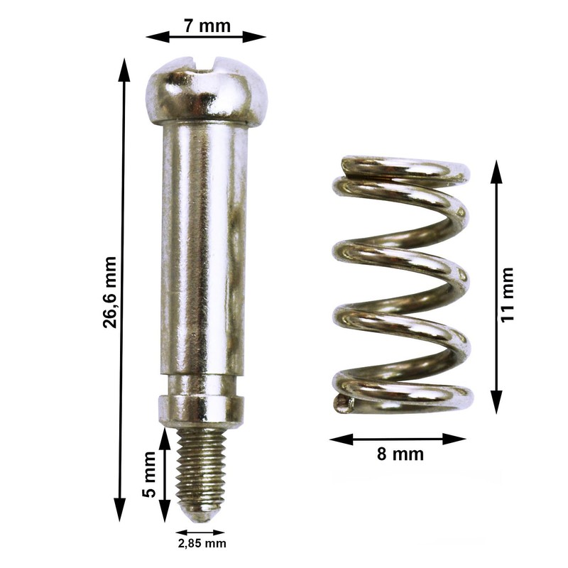 AABCOOLING BP775 Screw 4X for CPU Heatsink Screws Silver Socket