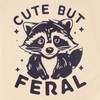 MODNTOGA Infant Girl Boy Bodysuit Cute But Feral Raccoon Graphic
