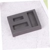 IWOWHERO Graphite Ingot Mold with Slots Melting Casting Mould for