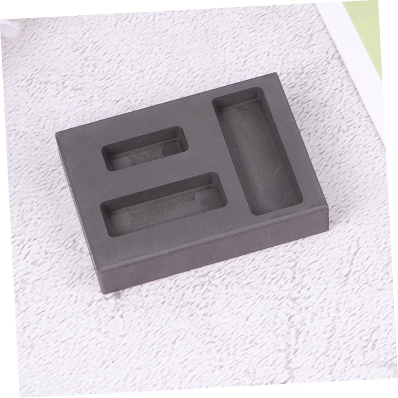 IWOWHERO Graphite Ingot Mold with Slots Melting Casting Mould for