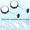 2pcs Retractable Remote Control cable Tether Locks, 4.92ft Adjustable Security