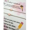 Schulkind Armband Geschenke zur Einschulung Mädchen Mama Tochter Herz Armband