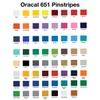 ORACAL 651 Vinyl Pinstriping Tape - Stripe Decals, Stickers, Striping