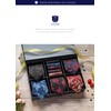 HISDERN TA5-01S Set of 5 Ties and Pocket Squares for