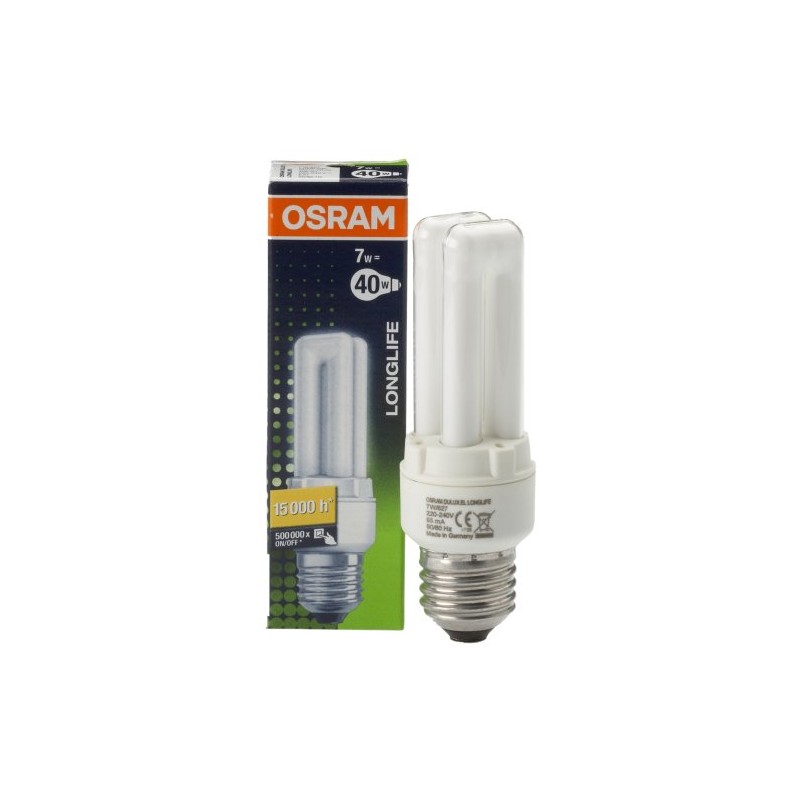 Osram DULUX EL LL Energy-Saving Bulb 7 W 827 220