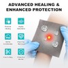Ag Silver Calcium Alginate Wound Dressing 4" x 4", Non