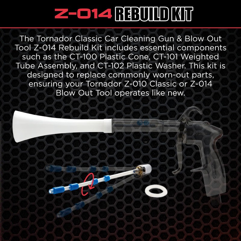 Tornador Nozzle Repair Kit–Compatible with Z-010 Classic & Z-014 Blow