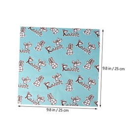 DOITOOL 8Pcs Cartoon Animals Fabric Sheet Set for DIY Crafting Patchwork Material for Sewing Home Decor and Creative Projects Random Styles