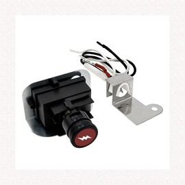 Hicello Gas Igniter Kit Push Button Ignition 63788 Replacement for Weber Q320 Q3200 Grill, Compatible with Weber Igniter 80452, 60092