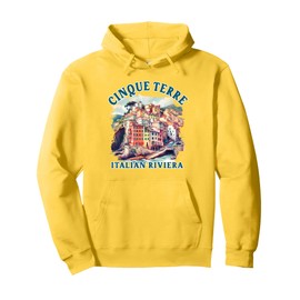 Cinque Terre Travel Italy Trip Cinque Terre Italian Riviera Pullover Hoodie