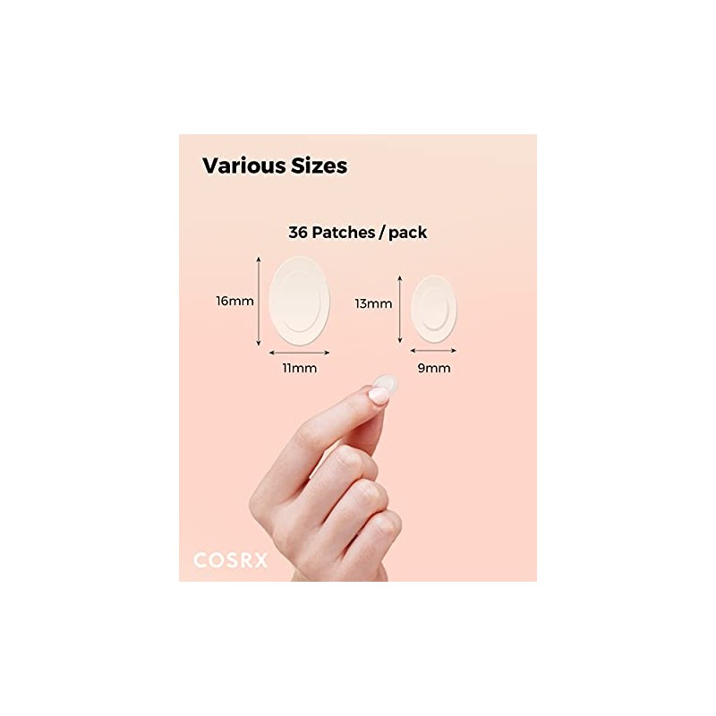 COSRX Master Patch Intensive 36 Patches | Oval-Shaped Hydrocolloid Pimple