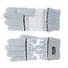 EEM X-Mas Women's Knitted Cotton Gloves with Thinsulate Thermal Lining