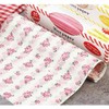 Sunch Craft 100 Sheets Wax Paper Sheets Heart & Rose