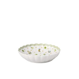 Villeroy & Boch – Easter Delight ciotola per pasta, porcellana Premium, motivi pasquali nostalgici, dettagli dorati, scodella fonda per primi di pasta, ciotole e cucina primaverile