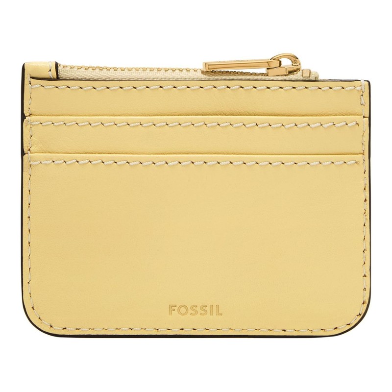 Fossil Lennox Leather or Polyester Purse for Women, cream white