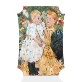 Fastasticdeals Vertical Home Decor Wall Sign in The Garden B Painting Art Picture Frame Berlin Shape 12x18Inches