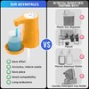 Arlion Detergent Dispenser, Auto Laundry Detergent Dispenser with Silicone Laundry