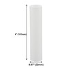 Creative Hobbies® 4" White Plastic Candle Covers Sleeves Chandelier Socket