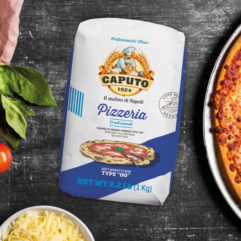 Antimo Caputo Pizzeria 00 Flour (Blue) 2.2 LB - Pack