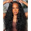 ten chopsticks Curly Human Hair Transparent HD Lace Frontal Deep
