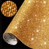 12000 Pieces Self-Adhesive 2mm Bling Bling Rhinestone Sheet Sticker -