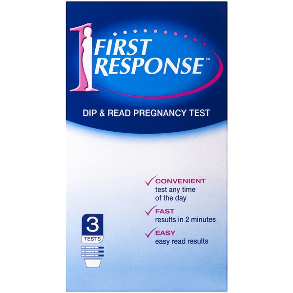 First Response Dip & Read Pregnancy Test 3
