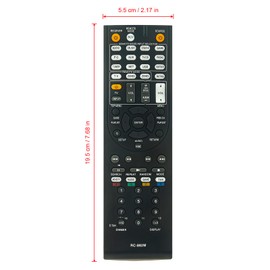 RC-882M sub RC-880M Replaced Remote Commander fit for Onkyo TX-NR838 TX-NR737 TX-NR838B TX-NR636 TX-NR838S HT-RC660 7.2-Channel Network A/V Receiver