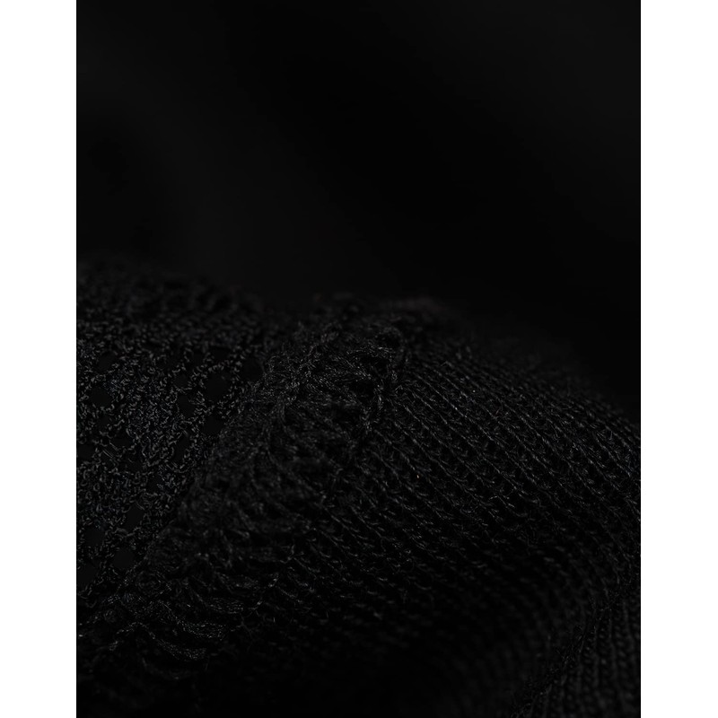 Dilling Women's Natural Merino Wool and Silk Shorts, black